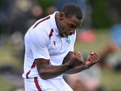 
West Indies’ Justin Greaves is the only bowler in the West Indies team to New Zealand to improve his rankings. 