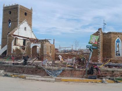  Photo by St John’s Anglican Church in Black River, St Elizabeth, after it was destroyed by Hurricane Melissa on October 28.