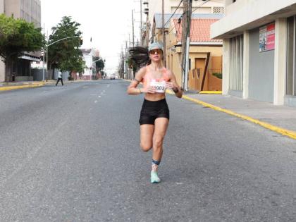 This international endurance athlete’s dedication to fitness and endurance has taken her across the globe, with her most recent stop being in Jamaica for the 2025 Reggae Marathon held on Sunday.