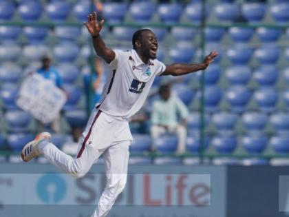Anderson Phillip took three wickets to lead the West Indies bowling attack.