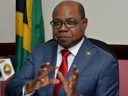 Edmond Bartlett, minister of tourism.