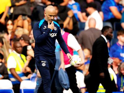 Chelsea’s head coach Enzo Maresca. 