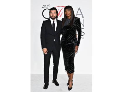 
 Andrea Preti (left) and Venus Williams attend the CFDA Fashion Awards, hosted by The Council of Fashion Designers of America, at The American Museum of Natural History on November 3, 2025, in New York. 