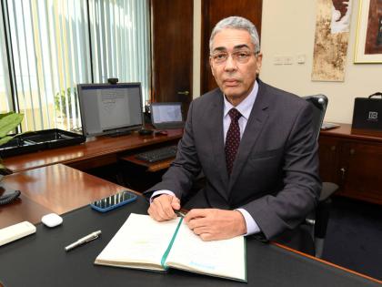 Richard Byles, governor of the Bank of Jamaica.