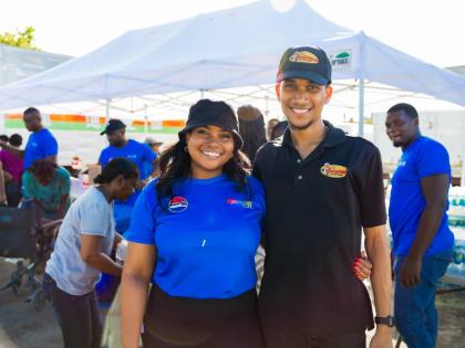 Dancehall artiste Masicka and his Masicka Made Foundation, supported by Pepsi-Cola Jamaica and its partners, delivered hurricane relief to the Westmoreland communities of Gordon District, Whitehouse and Kingswood Pen on December 21. Working alongside local