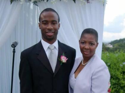 Dorian Samuels and her son Kamar.