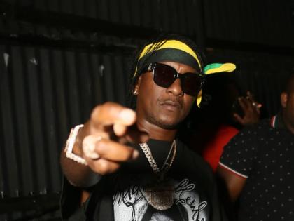 Strictly 2K honouree Desmond ‘Charly Black’ Mendez pauses for a photo during the festivities.