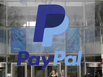 
PayPal signage outside the financial technology company’s headquarters in San Jose, California, US, in 2015. 