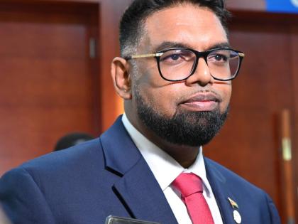 Guyana President Dr Irfaan Ali - File photo.