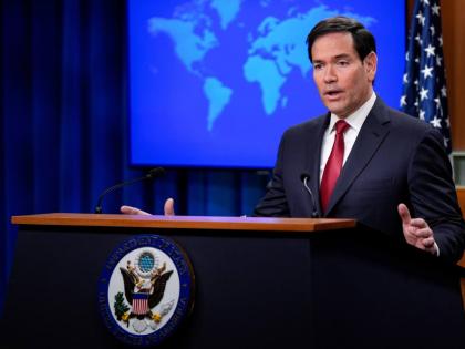 Secretary of State Marco Rubio speaks during a news conference at the State Department, Friday, December 19, 2025, in Washington. (AP Photo/Julia Demaree Nikhinson)