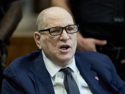 Harvey Weinstein appears in court in New York, Thursday, January 8. 