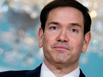 United States Secretary of State Marco Rubio makes a statement to reporters while meeting with Armenian Foreign Minister Ararat Mirzoyan at the State Department in Washington on January 13, 2026.