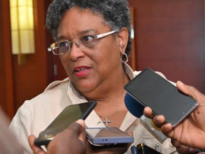 Prime Minister of Barbados, Mia Mottley. - File photo.