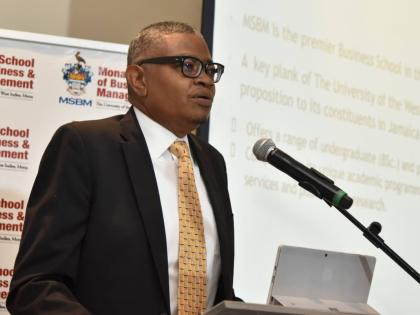 Dr David McBean, executive director of the Mona School of Business and Management.