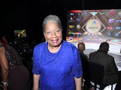 We spotted Carole Guntley, former director of tourism, looking fabulous in blue.