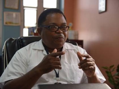 Alwyn Miller, chief executive officer of the Mandeville Regional Hospital.