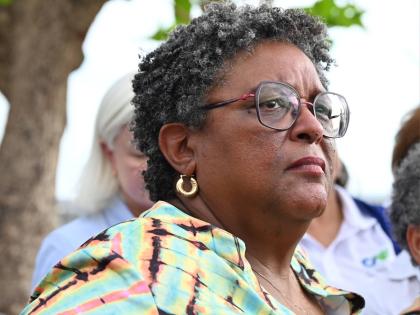Mia Mottley, prime minister of Barbados.