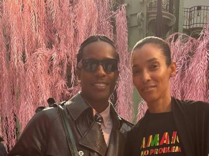 Rapper ASAP Rocky, fashion muse and Chanel’s brand ambassador, met Gordon backstage post show.