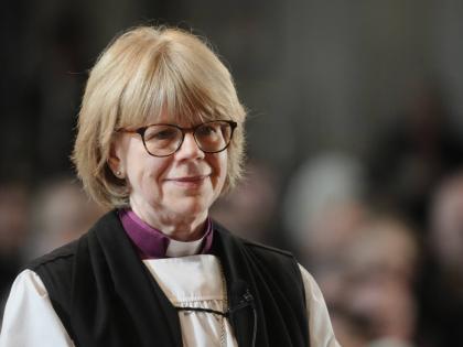 The Confirmation of Election ceremony legally confirming Dame Sarah Mullally as the new Archbishop of Canterbury, at St Paul's Cathedral, central London, Wednesday January 28, 2026. (Jeff Moore/Pool via AP)
