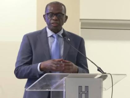 St Lucia Prime Minister Phillip J Pierre.