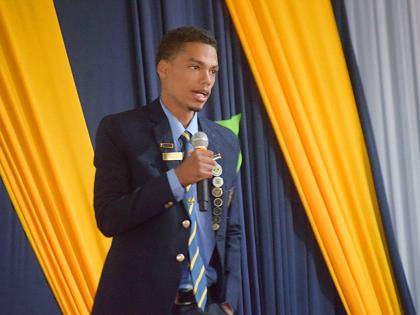 Brian Anderson, president of the National Secondary Students’ Council.
