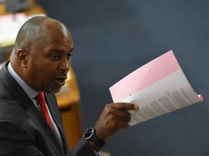 Opposition Spokesman on Finance Julian Robinson. 