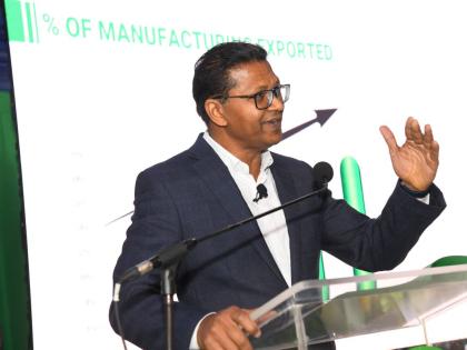 Richard Pandohie, CEO and managing director of Seprod,  at the coompany’s 84th annual general meeting at Terra Nova All-Suite Hotel on Waterloo Road, St Andrew. on Wednesday, September 27, 2023.