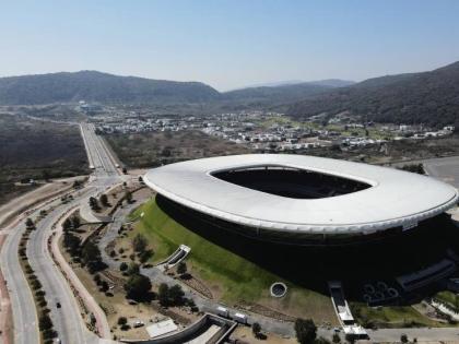 Akron Stadium, a venue for the 2026 FIFA World Cup, stands in Guadalajara, Mexico, Tuesday, January 24, 2026.