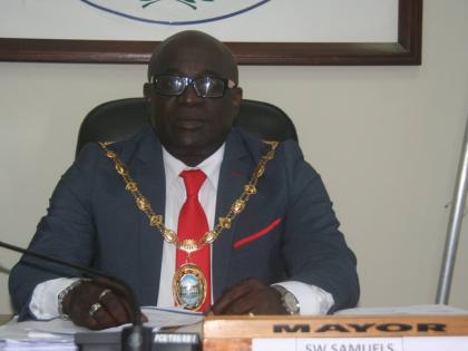 Lucea Mayor Sheridan Samuels