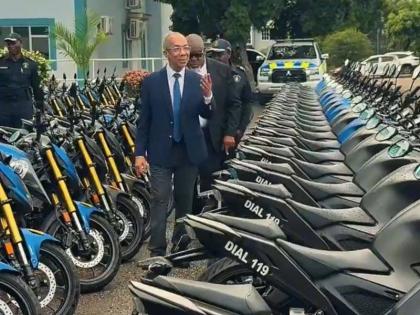 Seventy motorcycles have been added to enhance mobility.