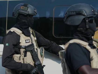 Members of the Nigerian army provide security during an event in Minna, Nigeria, Dec. 22, 2025. (AP Photo/Sunday Alamba, File)