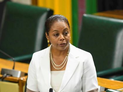 Marlene Malahoo Forte, government member of parliament. 