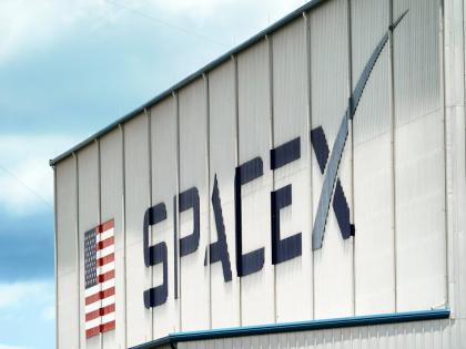 AP
A SpaceX logo is displayed on a building, May 26, 2020, at the Kennedy Space Center in Cape Canaveral, Florida, USA.