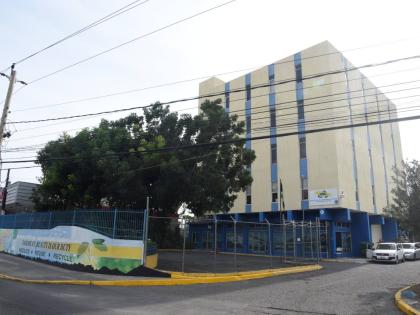 National Solid Waste Management Authority’s head offices on Half Way Tree Road in St Andrew.