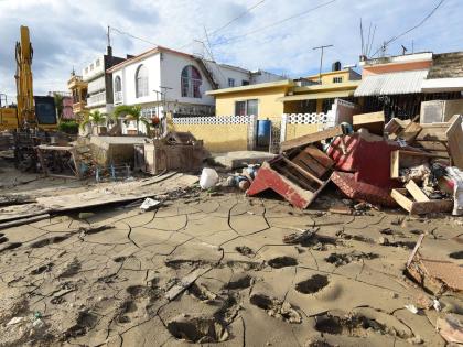 Sections of Catherine Hall in Montego Bay, St James, more than a week after Hurricane Melissa devastated the island.