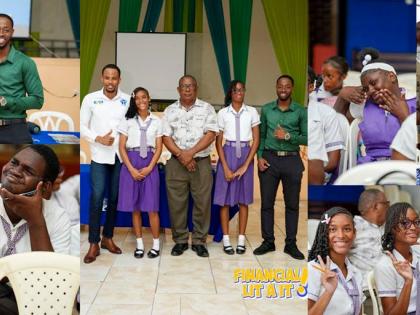 NAJHSCCU team members in an interactive financial literacy session at Pentab High & Evening Institute on April 23, empowering youths on financial literacy.