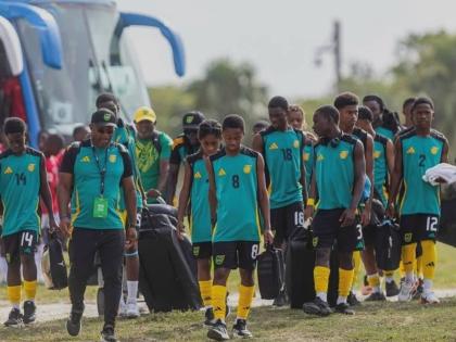 Jamaica’s U14s in the Dominican Republic.
