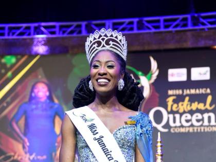 Miss Jamaica Festival Queen 2026 Christina Williams.