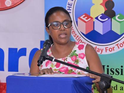 Trisha Williams-Singh, Chair of the Early Childhood Commission