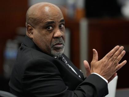 Duane Davis in court for his trial related to the 1996 killing of rapper Tupac Shakur, at the Clark County District Court Regional Justice Center in Las Vegas, on Tuesday