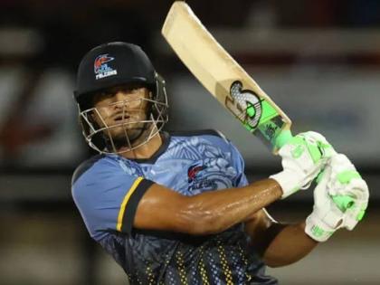 Hasan Nawaz scored 76 to lead the Antigua and Barbuda Falcons to an eight-wicket win over the Trinbago Knight Riders.