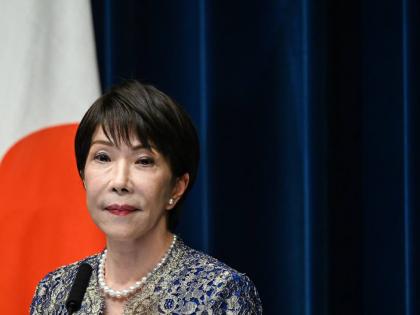 AP 
Japanese Prime Minister Sanae Takaichi holds a press conference after a cabinet reshuffle in Tokyo, Thursday, September 17, 2026. 