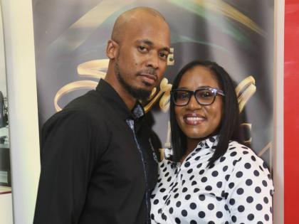 Co-founders of the Sterling Gospel Music Awards, Basillia Barnaby-Cuff and Brian Cuff, pose for the lens at the 10th anniversary launch in September.