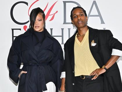Rihanna (left) and A$AP Rocky.