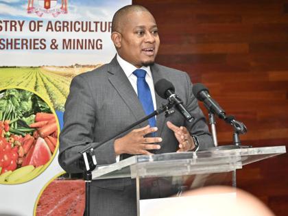 Agriculture, Fisheries and Mining Minister Floyd Green.