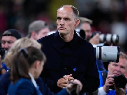 England’s coach Thomas Tuchel stands before the UEFA Nations League  match between Czechia and England in Prague, Czechia, Tuesday, September 29, 2026. 