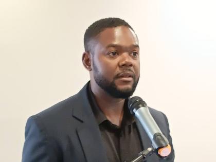 Montego Bay Mayor Richard Vernon addresses a World Habitat Day 2026 conference hosted by Community Management and Development (COMMAND) in Montego Bay, St James, on Monday. 