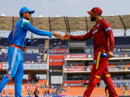 Indian captain Shubman Gill (left) and his West Indies opposite number, Shai Hope, accepted the sanctions.