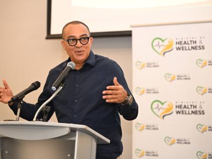 Dr Christopher Tufton, Minister of Health and Wellness