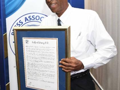 Veteran journalist Balford Henry